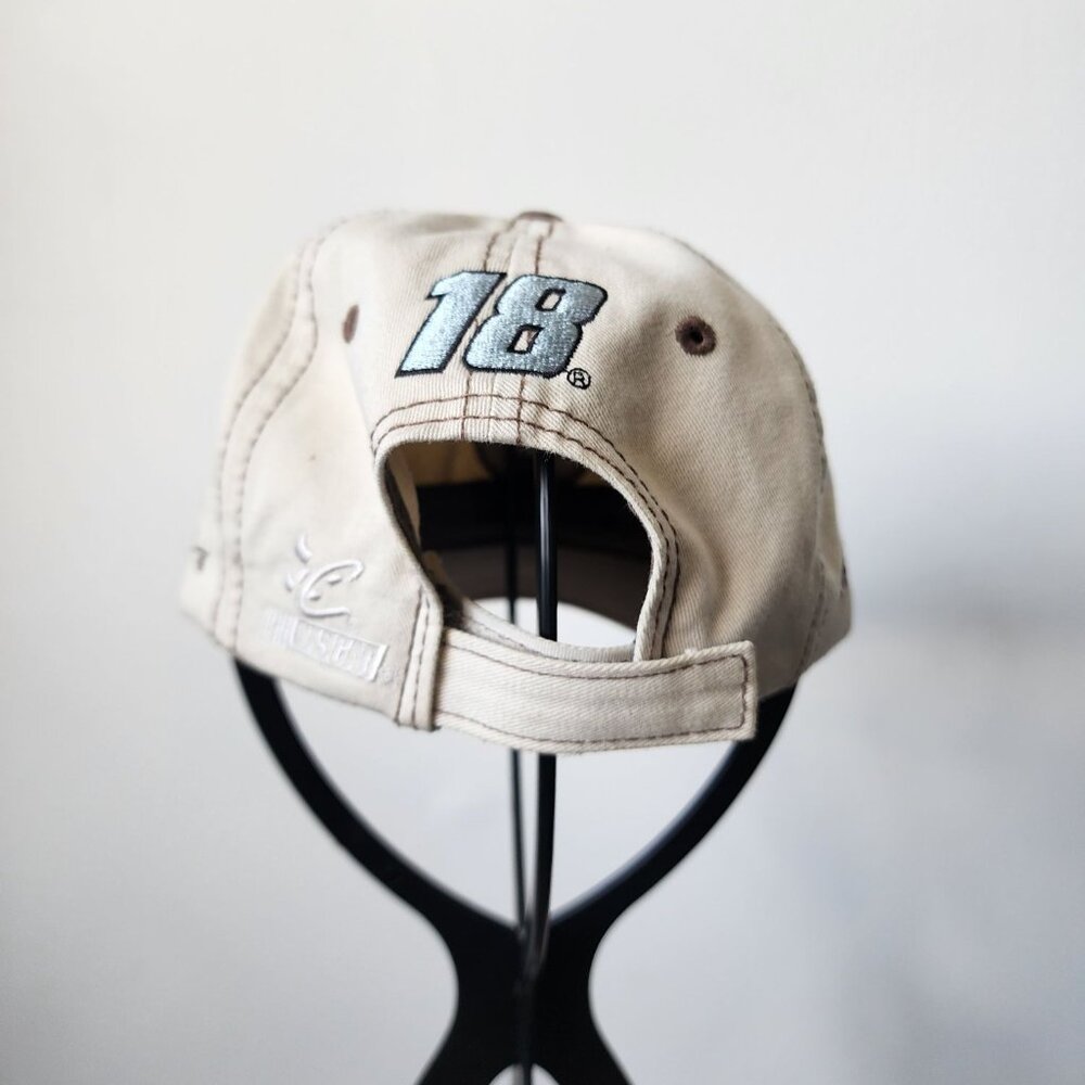 Chase Authentic Nascar 18 Kyle Busch brown M&M baseball cap OS - Picture 4 of 6